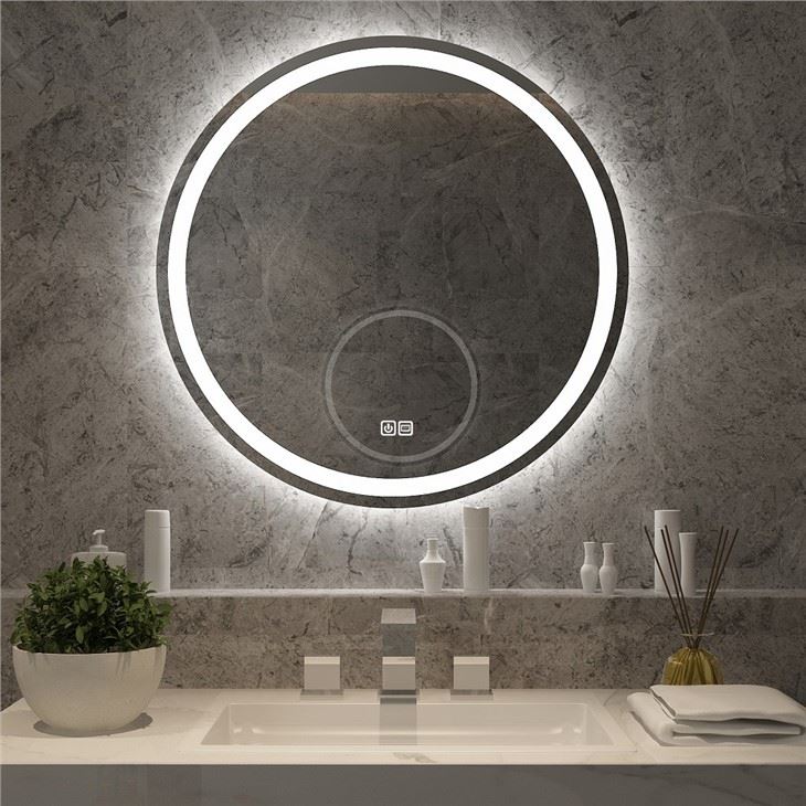 Sairi Custom Furniture Smart LED Bathroom Mirror for Makeup LED Light Makeup Mirror with Backlit