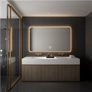 LED Rectangle Ambient Bathroom Mirror Light